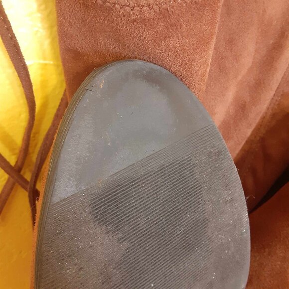 a new day Sidney thigh high tall boots Cognac Size 11 - Picture 4 of 12